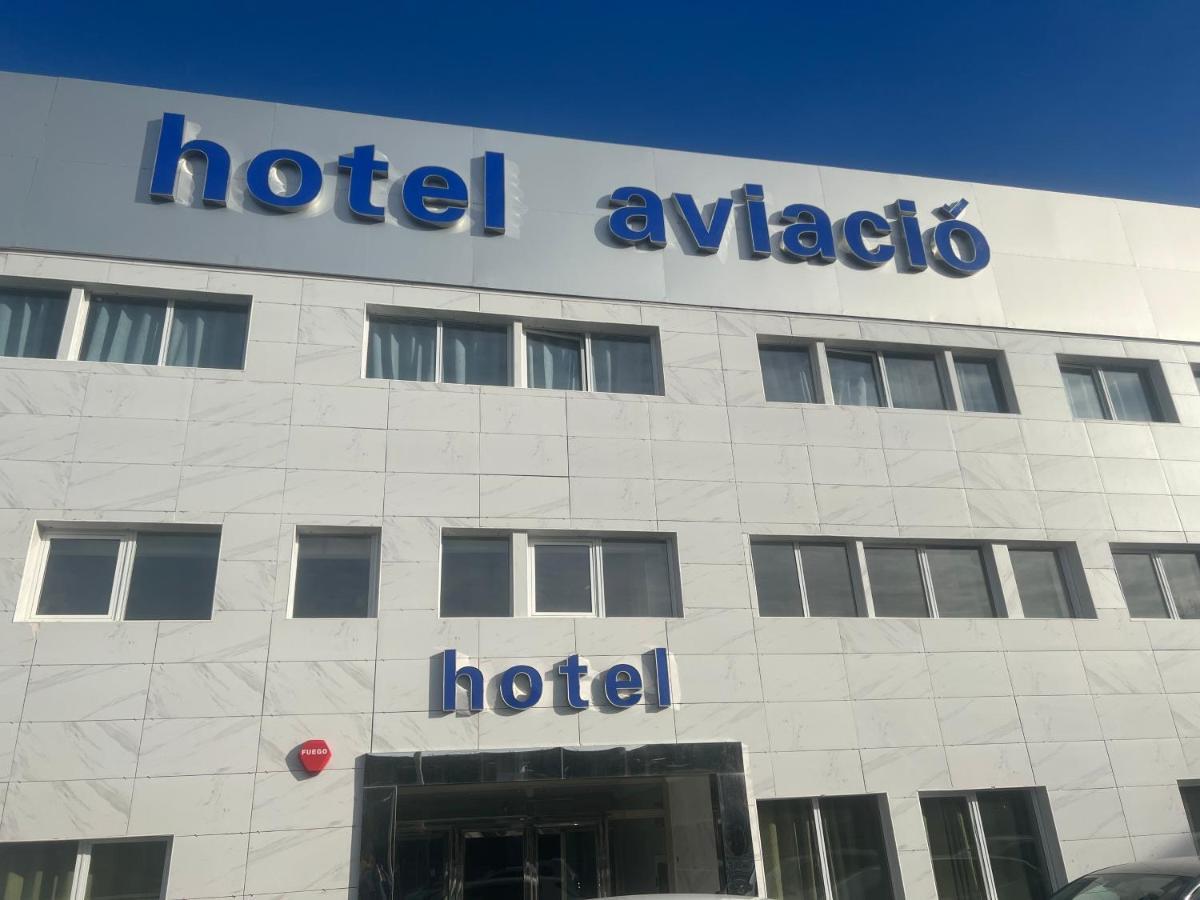 Hotel Aviacion Manises Eksteriør billede